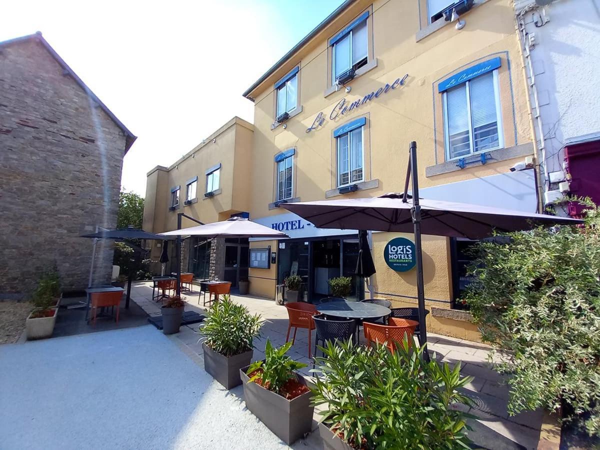 Logis Hotel Restaurant Le Commerce Guichen Eksteriør bilde
